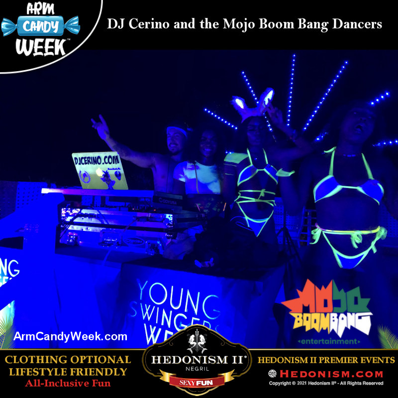 DJ Cerino and The MojoBoomBang Dancers